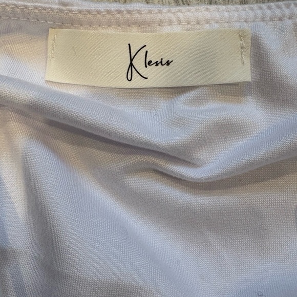 Klesis Sleeveless Balloon Skirt Mini Dress, Sz Lg - Picture 14 of 16